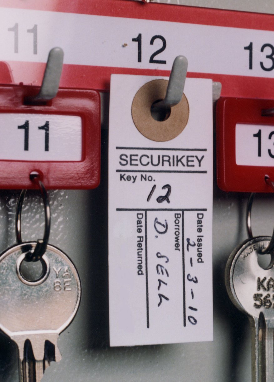 "Sign Out" Tabs x 100 - Total Lockout