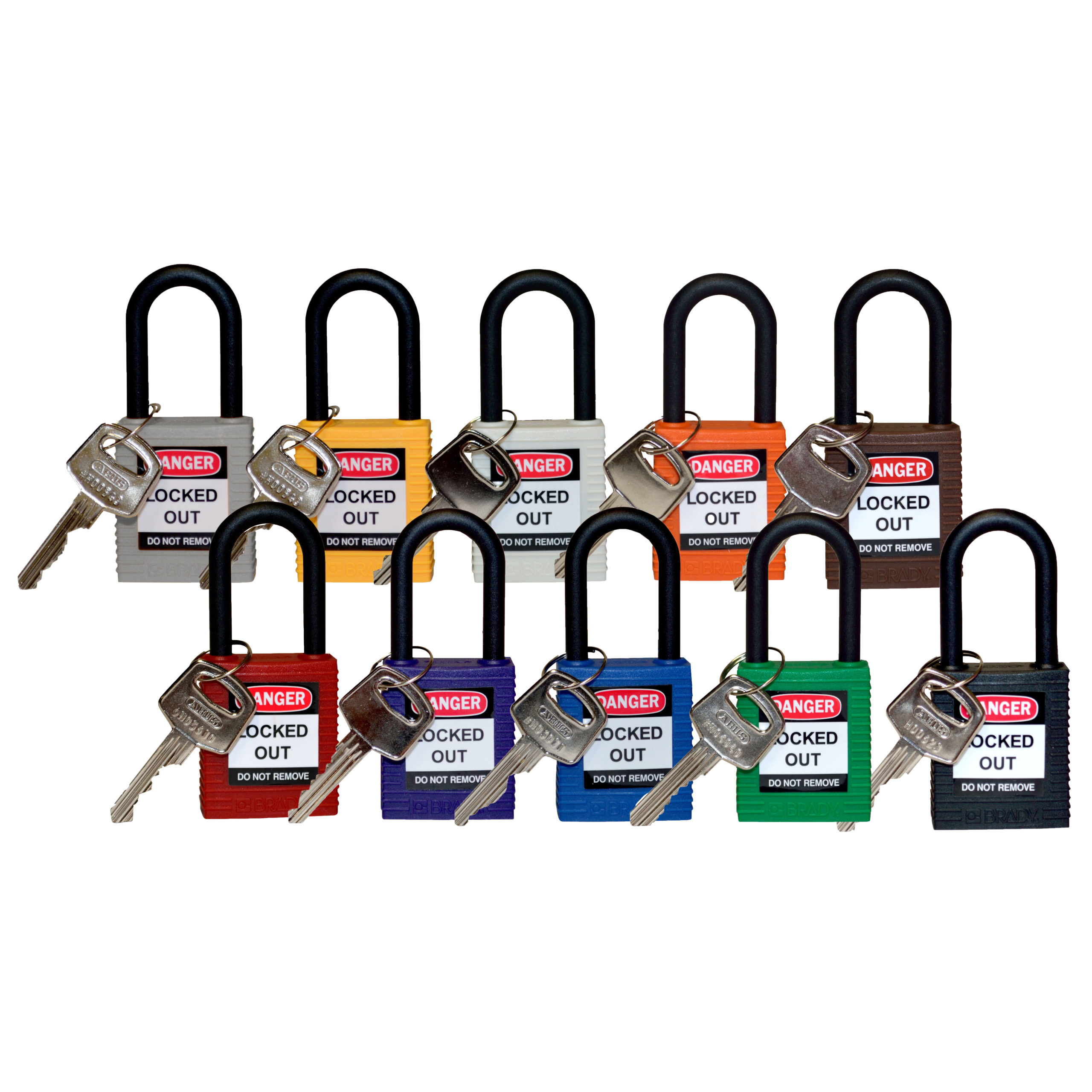 Brady-Nylon-Shackle-Padlock-Group-Image