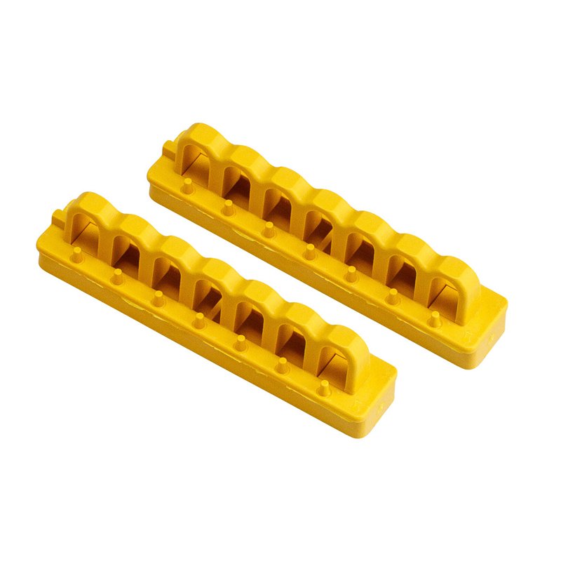 Brady 101mm Yellow Mounting Rails (2 Pack)