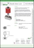 needle valve thumb