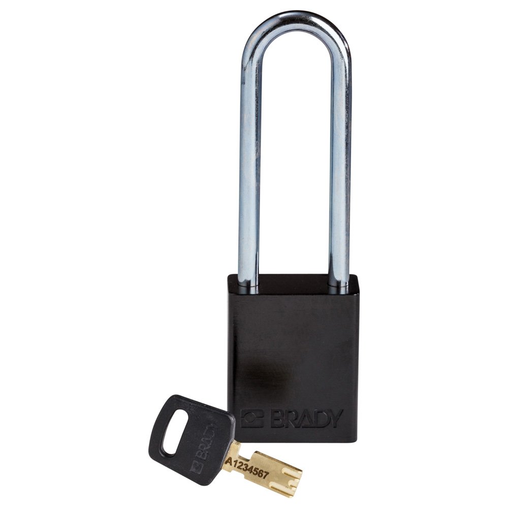 Brady SafeKey Padlock Aluminium Long Shackle - Image 2