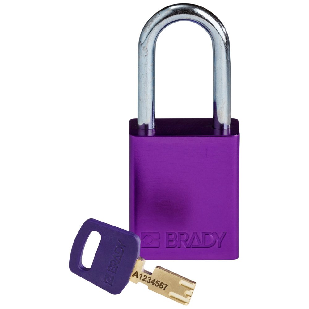 Brady SafeKey Padlock Aluminium Body - Image 8