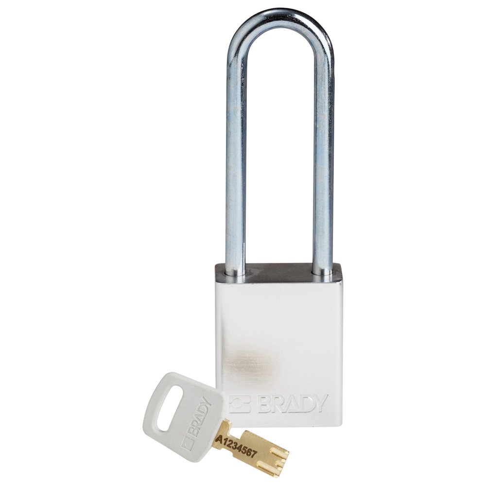 Brady SafeKey Padlock Aluminium Long Shackle - Image 5