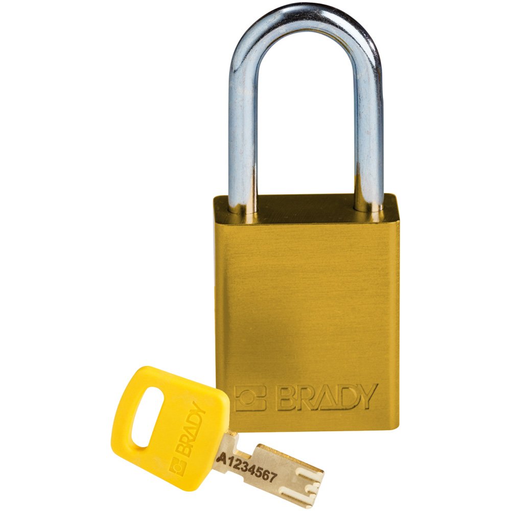 Brady SafeKey Padlock Aluminium Body - Image 3