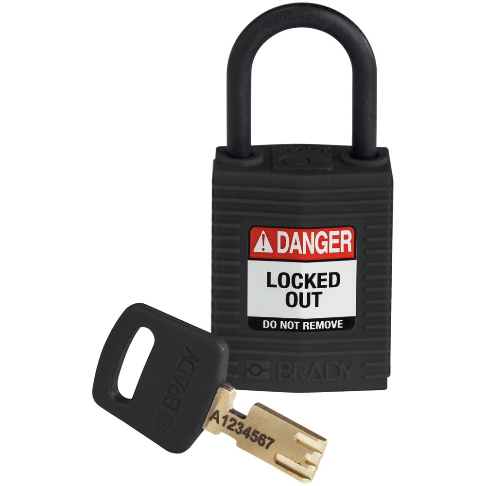 Brady SafeKey Padlock - Nylon - Image 2