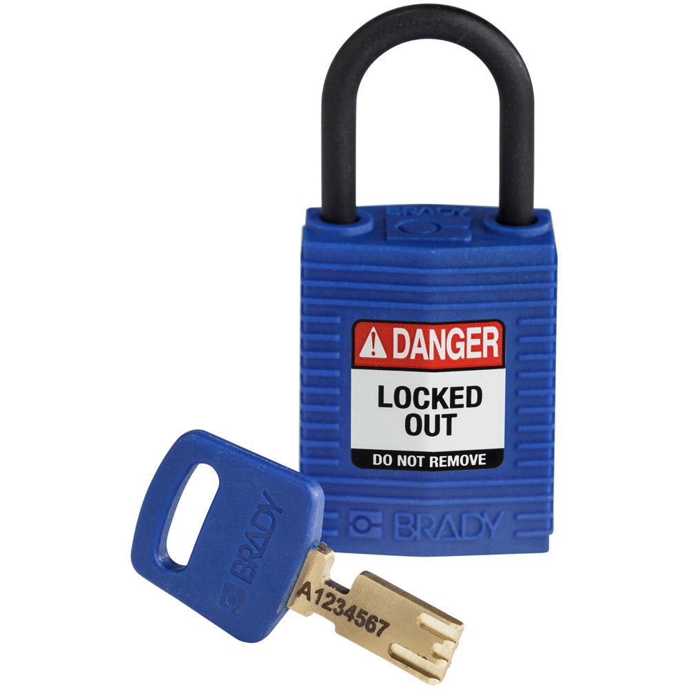 Brady SafeKey Padlock - Nylon - Image 3