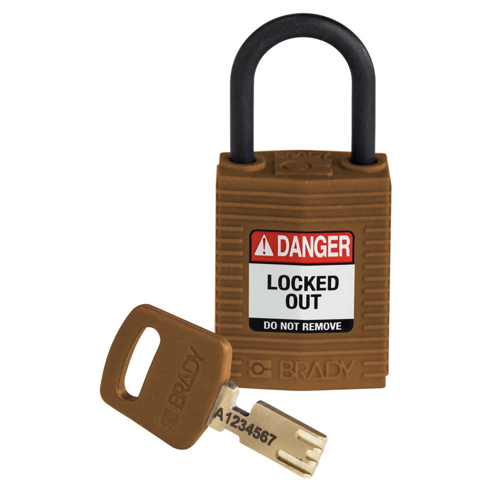 Brady SafeKey Padlock - Nylon - Image 4