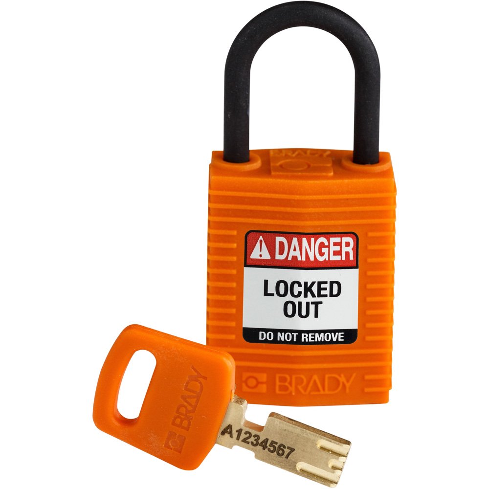 Brady SafeKey Padlock - Nylon - Image 6