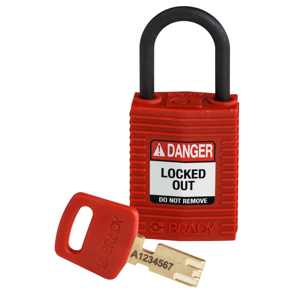 Brady SafeKey Padlock - Nylon - Image 8
