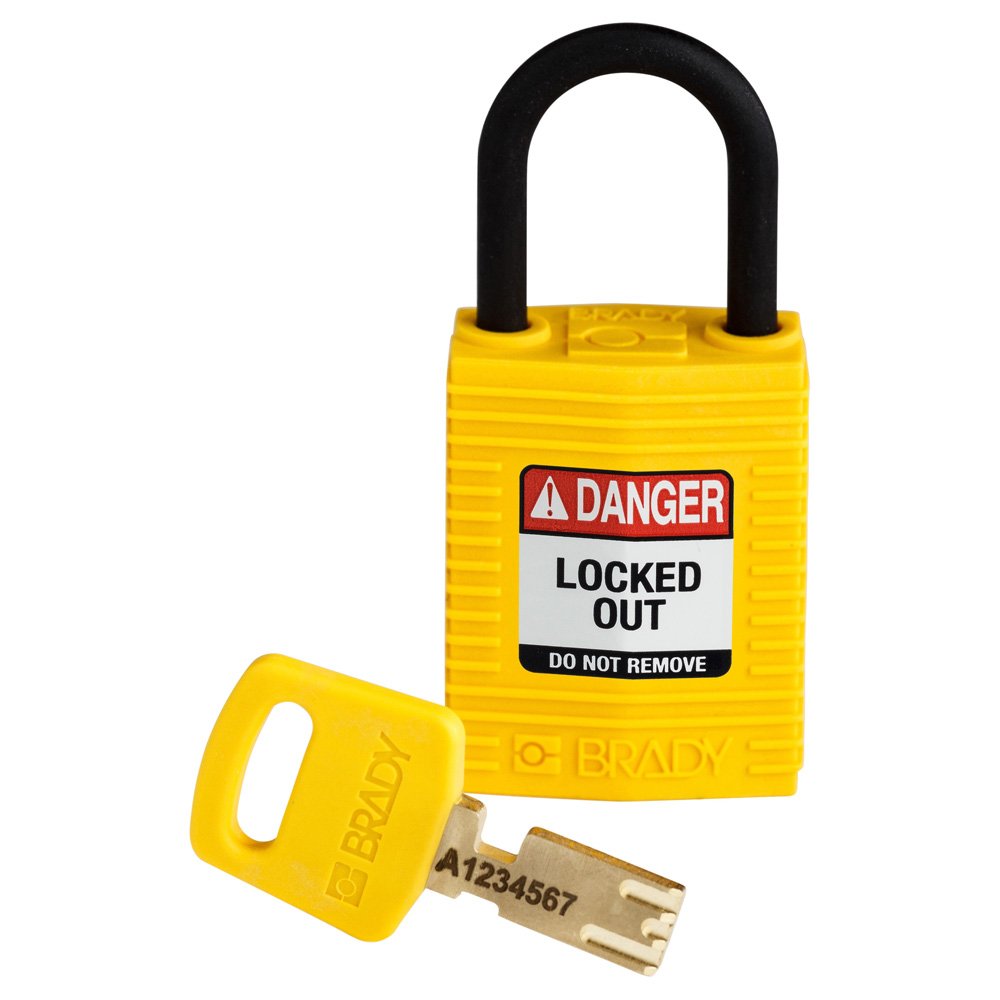 Brady SafeKey Padlock - Nylon - Image 10