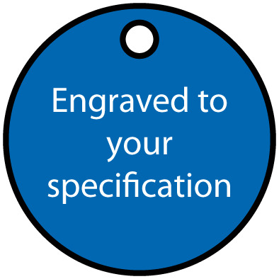 Blue Dog Tag