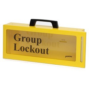 Prinzing Portable Wall Group Lockout Box LG252M
