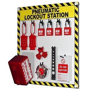 Pneumatic Lockout Station