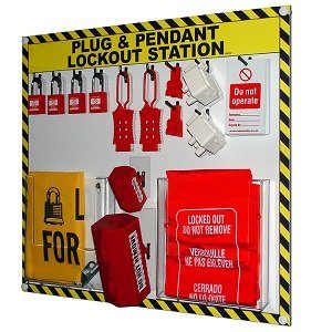 Plug & Pendant Lockout Station