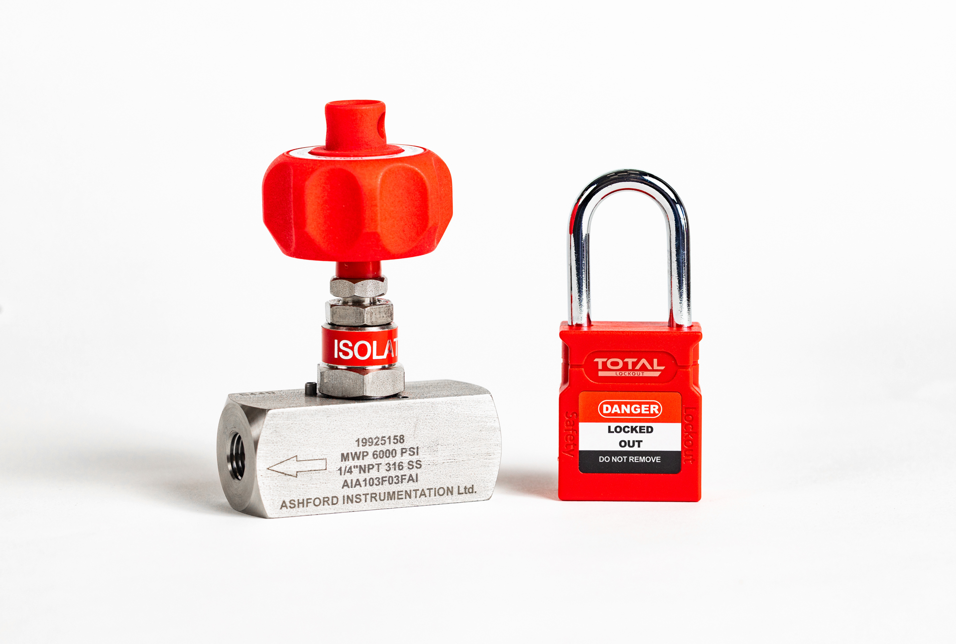 Needle Valve Lockout (Padlockable) - Image 3