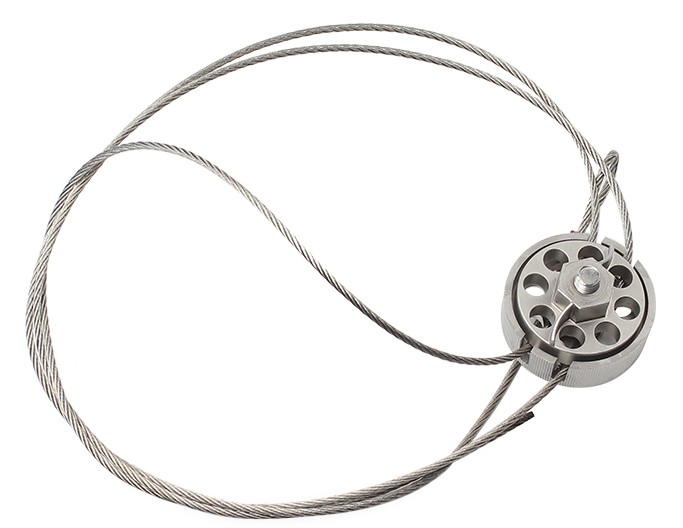Stainless Steel Rotating Head Cable Lockout Cable Only