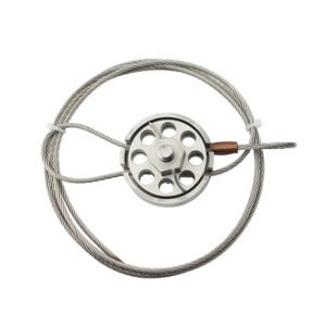 Stainless Steel Rotating Head Cable Lockout Set
