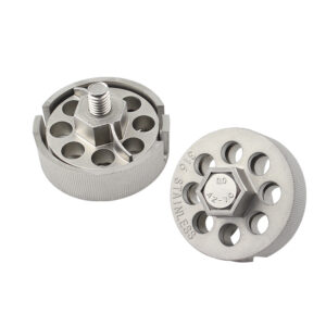 Stainless Steel Rotating Head Cable Lockout Head Only