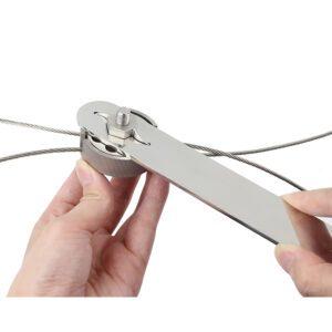 Stainless Steel Rotating Head Cable Lockout Operating Tool